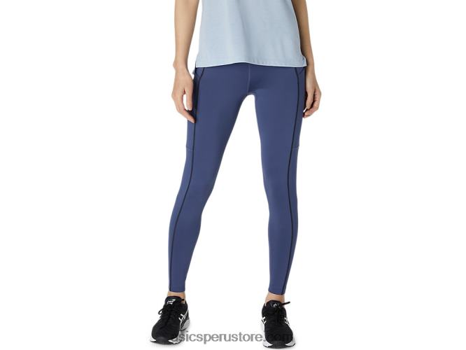 RPVB3619 azul trueno/negro rendimiento Asics mallas thermopolis mujer