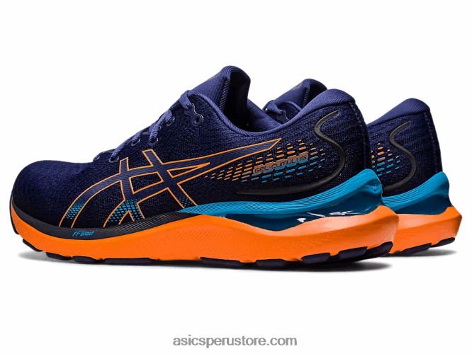 RPVB363 azul índigo/melocotón sol Asics cúmulo de gel 24