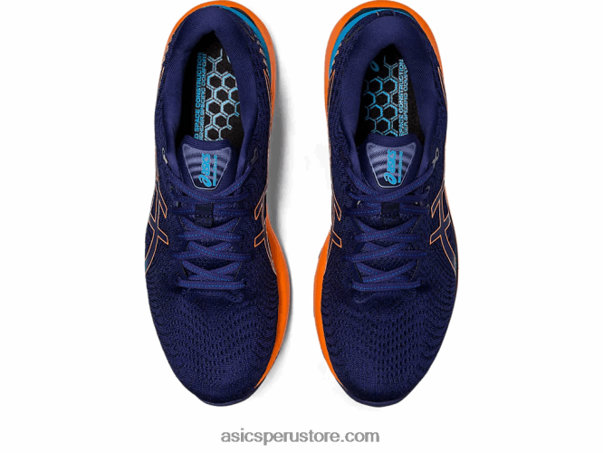 RPVB363 azul índigo/melocotón sol Asics cúmulo de gel 24