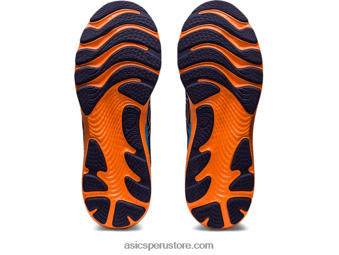 RPVB363 azul índigo/melocotón sol Asics cúmulo de gel 24