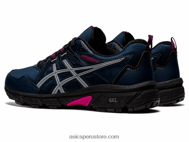 RPVB3634 azul francés/rosa rave Asics punzón gel-venture 8