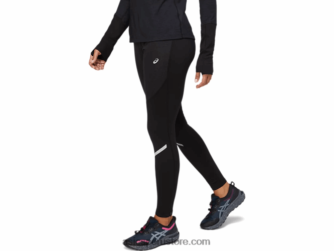 RPVB3645 rendimiento negro Asics mallas de invierno lite-show para mujer