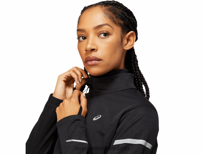 RPVB3646 rendimiento negro brezo Asics chaqueta de invierno de mujer lite-show