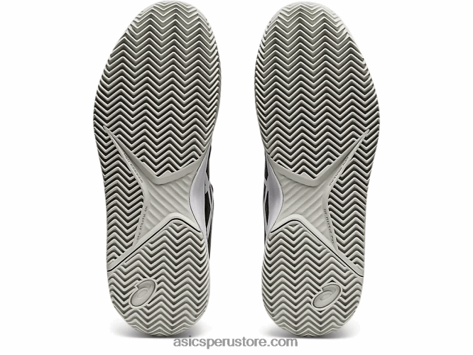 RPVB3656 blanco negro Asics gel-challenger 13 arcilla