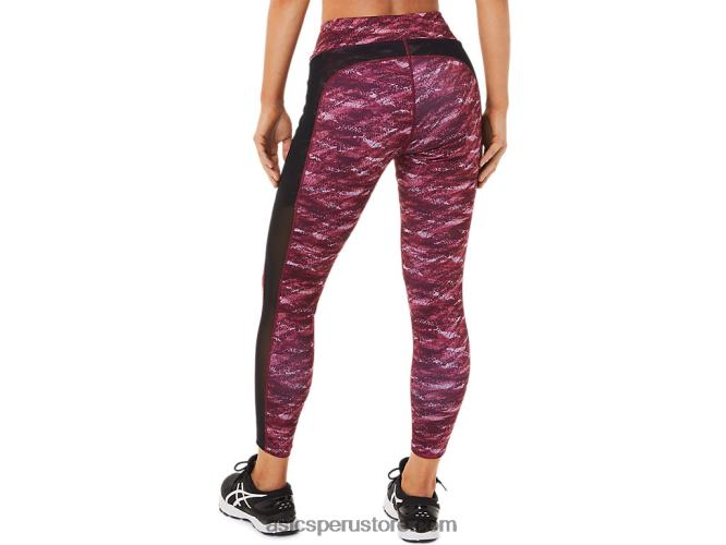 RPVB3658 marte profundo/niebla multi Asics mallas kate 7/8 mujer