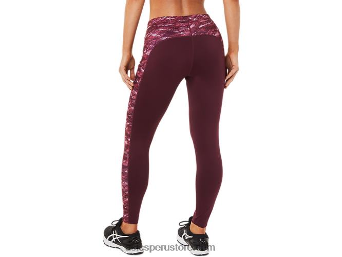 RPVB3663 marte profundo/niebla multi Asics mallas de rendimiento 7/8 para mujer