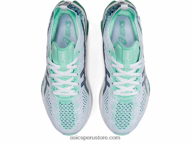 RPVB3679 blanco/plata pura Asics explosión de gel-kinsei