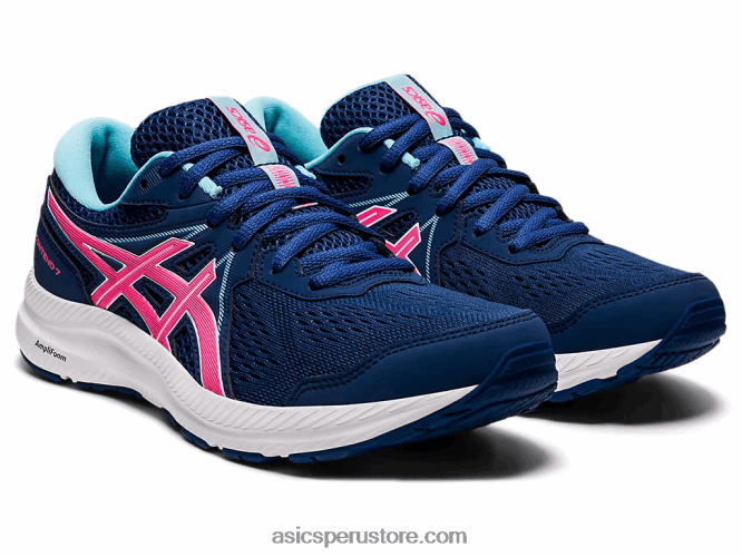 RPVB3695 azul medianoche/rosa fuerte Asics gel-contender 7