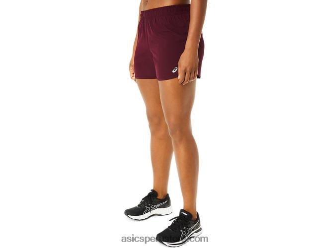 RPVB3712 marte profundo Asics pantalón corto de running de 4 pulgadas Lyte Speed ​​para mujer