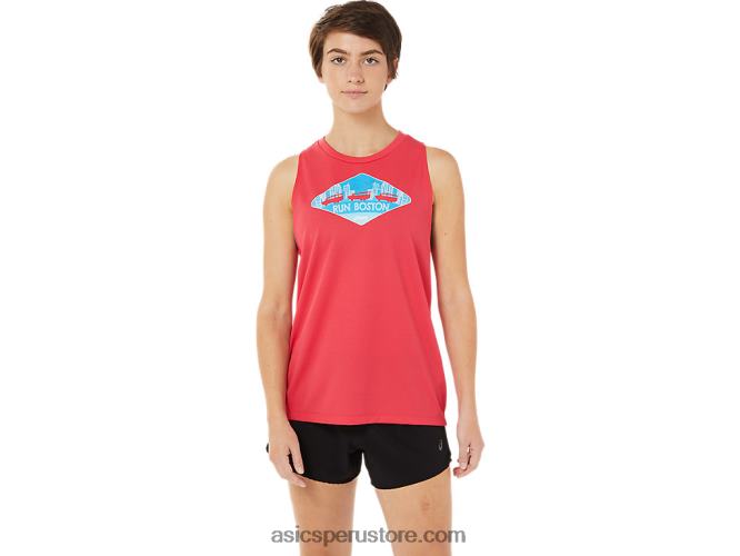 RPVB3714 píxel rosa Asics camiseta sin mangas bos rs mujer i
