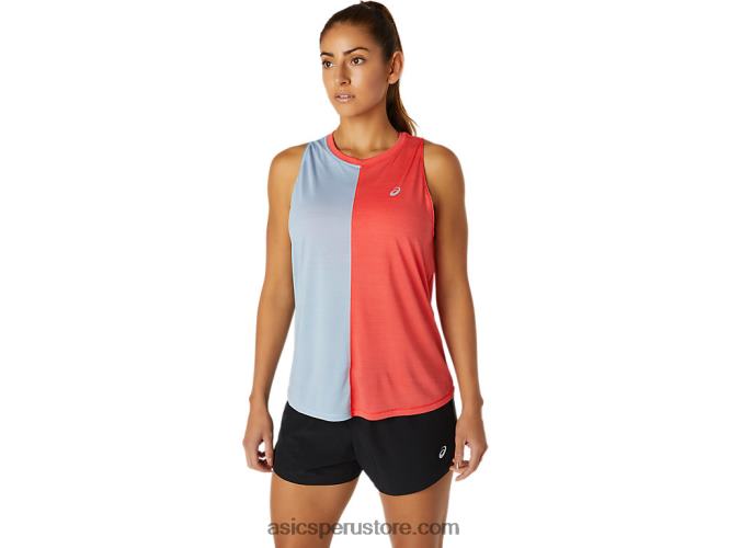 RPVB3760 pomelo rosa/niebla Asics tanque de tokio de mujer