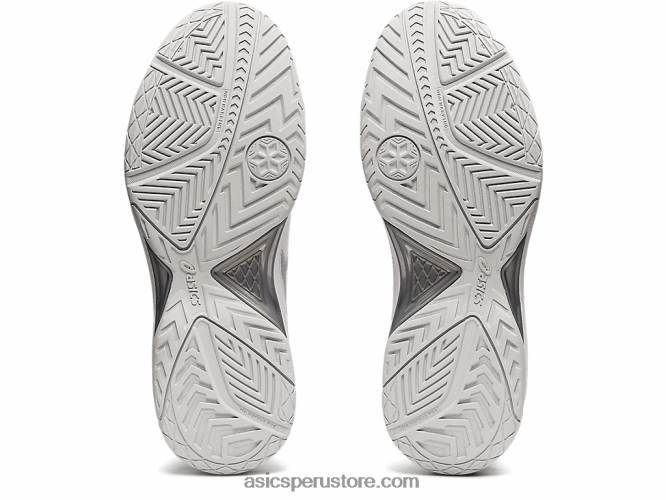 RPVB3768 blanco/plata pura Asics gel dedicado 7