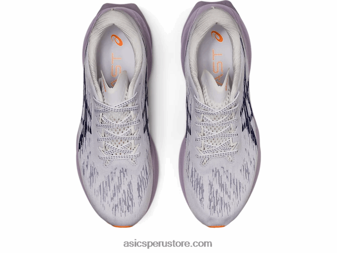 RPVB381 blanco/azul índigo Asics novablasto 3