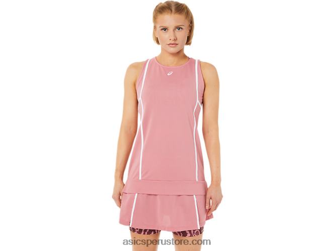 RPVB3816 rosa ahumado/blanco brillante Asics nueva camiseta sin mangas strong 92 para mujer