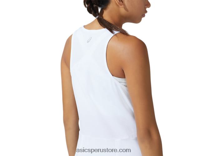 RPVB3821 estampado blanco/gris glaciar Asics nuevo vestido strong 92 de mujer