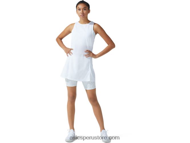 RPVB3821 estampado blanco/gris glaciar Asics nuevo vestido strong 92 de mujer