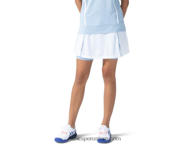 RPVB3824 estampado blanco brillante/niebla Asics falda pantalón new strong 92 mujer