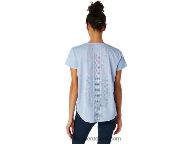 RPVB3836 neblina Asics camiseta de manga corta ventilada para mujer