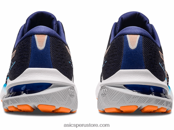 RPVB386 azul índigo/melocotón sol Asics gel-perseguir 8 de ancho