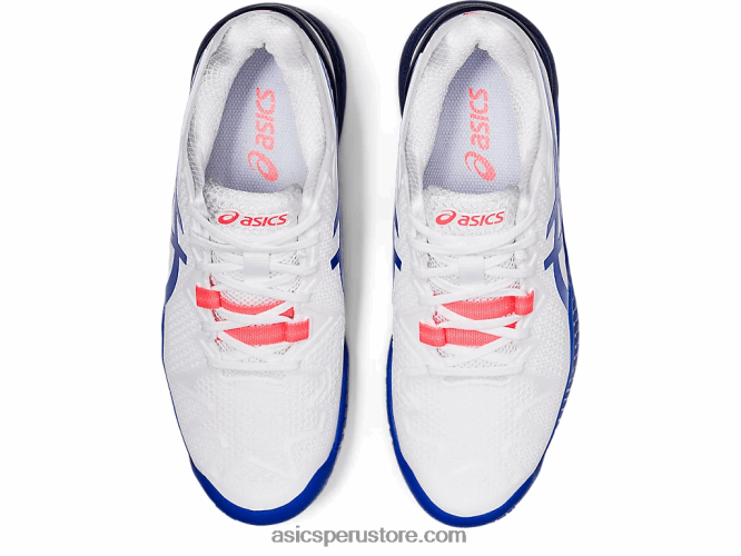 RPVB3867 blanco/azul lapislázuli Asics resolución de gel 8