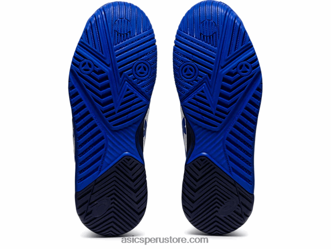 RPVB3867 blanco/azul lapislázuli Asics resolución de gel 8