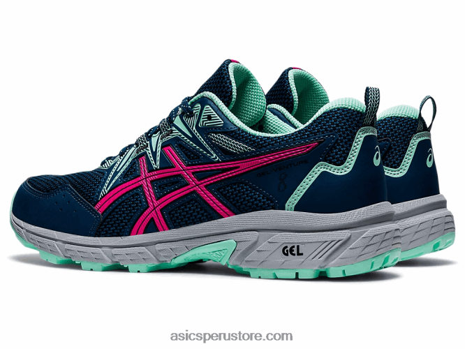 RPVB3873 mako azul/rosa glo Asics empresa de gel 8