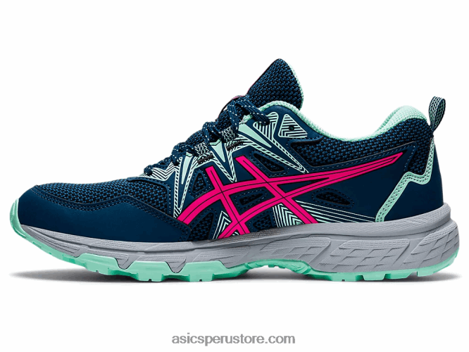 RPVB3873 mako azul/rosa glo Asics empresa de gel 8