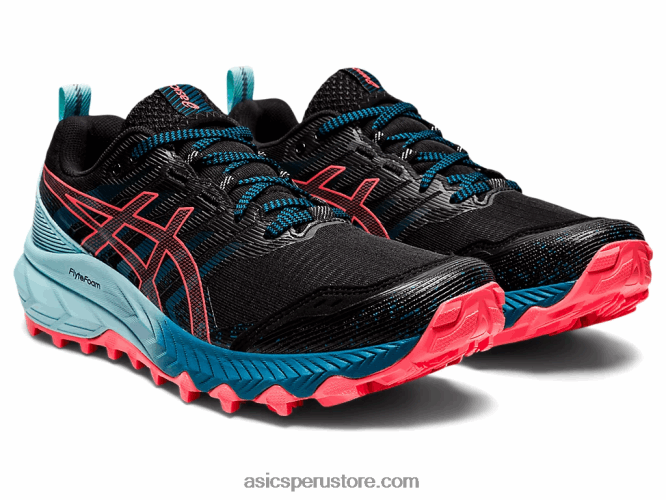 RPVB3888 negro/coral ardiente Asics gel-trabuco 9