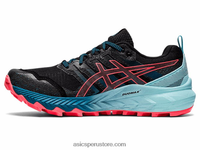 RPVB3888 negro/coral ardiente Asics gel-trabuco 9