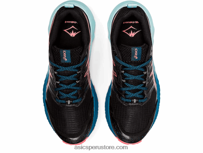 RPVB3888 negro/coral ardiente Asics gel-trabuco 9