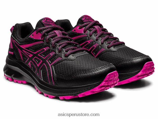 RPVB3897 negro/rojo fucsia Asics explorador de senderos 2
