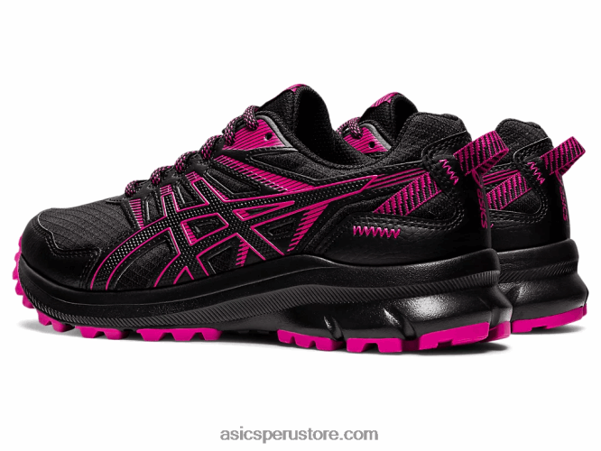 RPVB3897 negro/rojo fucsia Asics explorador de senderos 2