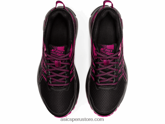 RPVB3897 negro/rojo fucsia Asics explorador de senderos 2