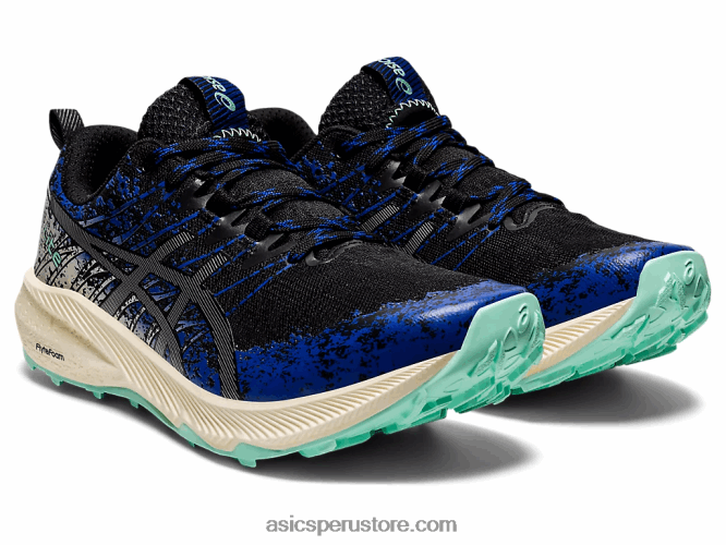 RPVB3898 negro/plata pura Asics fuji lite 2