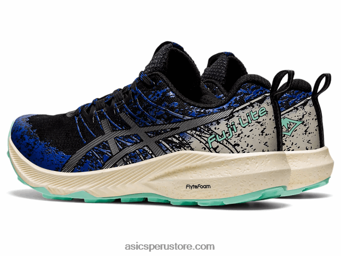 RPVB3898 negro/plata pura Asics fuji lite 2