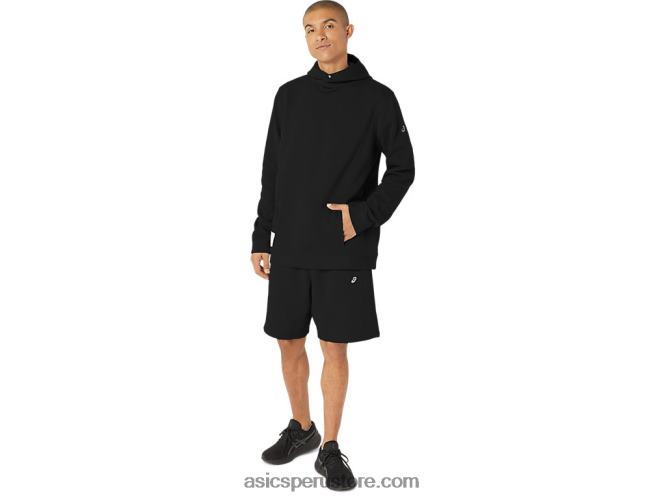 RPVB39 rendimiento negro Asics pantalón corto de polar Sunday sana para hombre