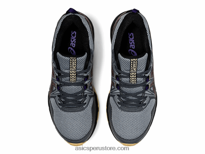 RPVB3938 gris portador/ladrillo rojo Asics gel-venture 8 de ancho