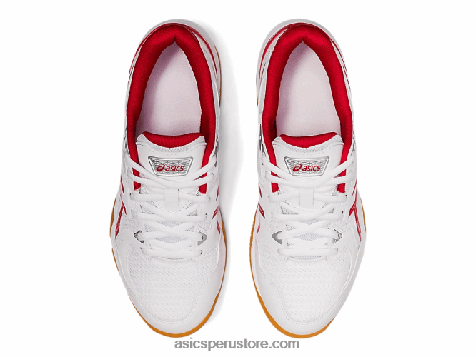 RPVB3945 blanco/rojo clásico Asics gel-cohete 10
