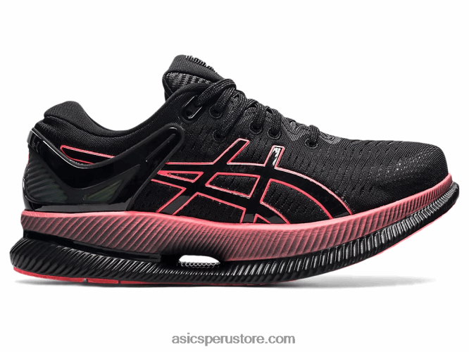 negro/coral ardiente