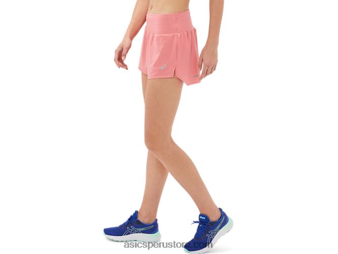 RPVB3972 pétalo de durazno Asics carretera mujer 35in corto