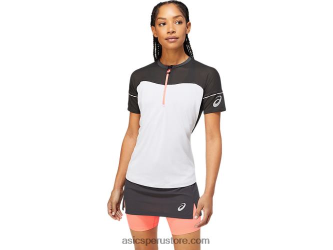 gris grafito/blanco brillante