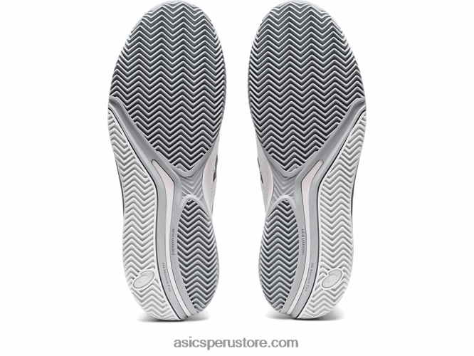 RPVB401 blanco negro Asics gel-resolución 9 arcilla