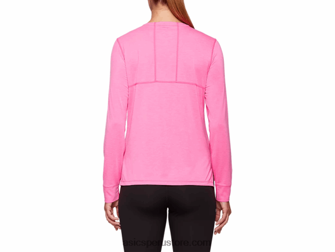 RPVB4047 brezo rosa brillante Asics camiseta dorai de manga larga para mujer