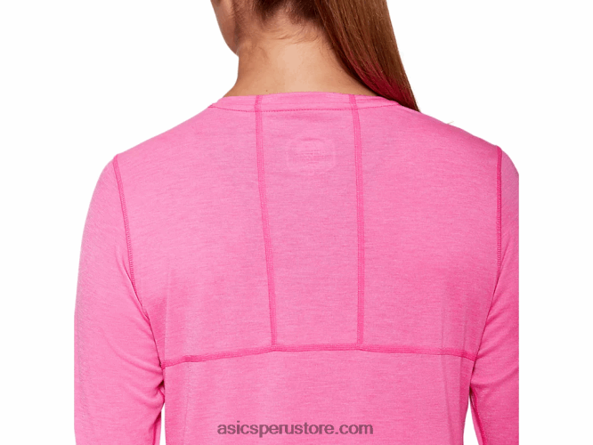RPVB4047 brezo rosa brillante Asics camiseta dorai de manga larga para mujer