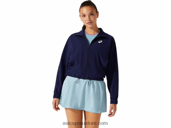 RPVB4051 chaquetón Asics chamarra tejida a juego para mujer
