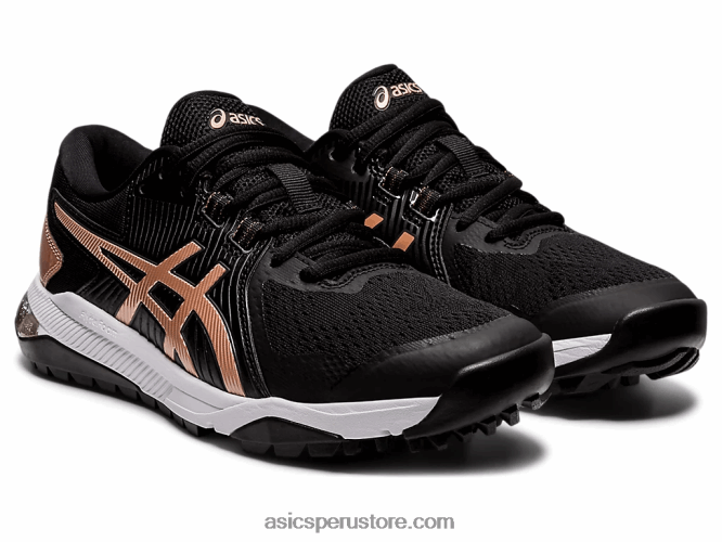 RPVB4056 negro/oro rosa Asics deslizamiento de curso de gel