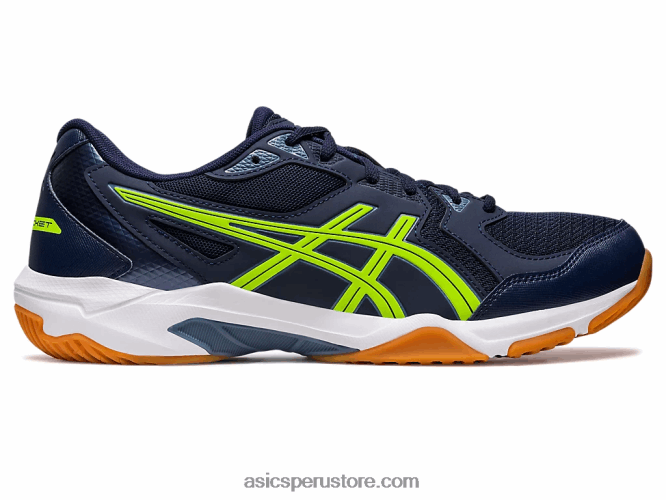 RPVB407 medianoche/verde peligro Asics gel-cohete 10
