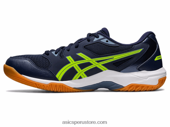 RPVB407 medianoche/verde peligro Asics gel-cohete 10