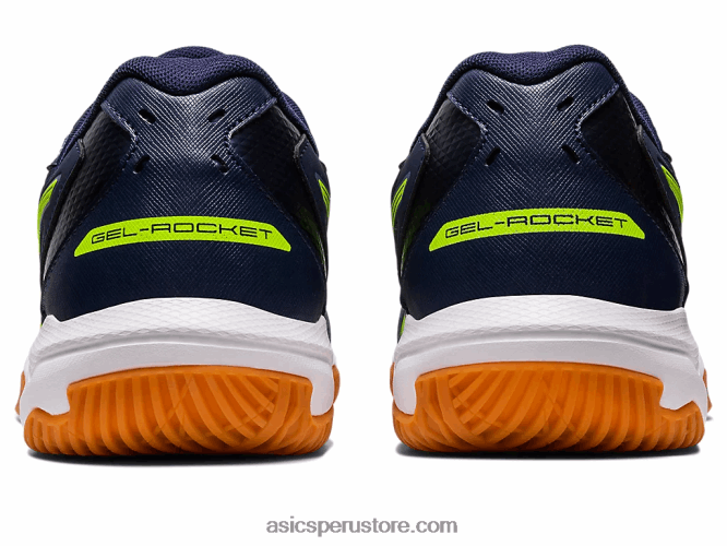 RPVB407 medianoche/verde peligro Asics gel-cohete 10