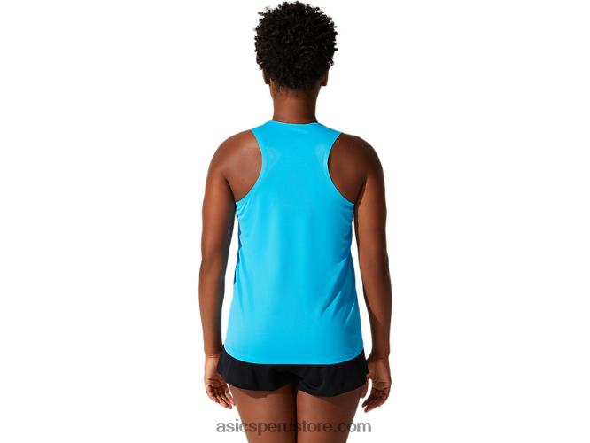RPVB4075 agua digital Asics camiseta de malla ligera para mujer